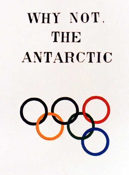 Why not, the Antarctic